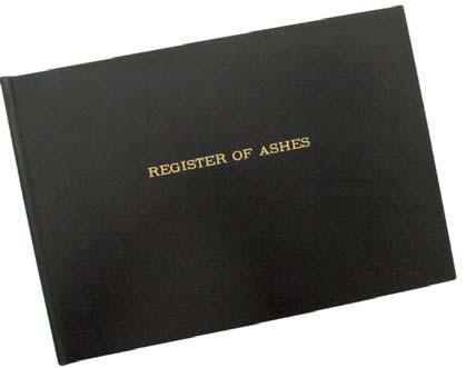 A wider collection of related register and record books is available at www.shawsfuneralproducts.co.uk.