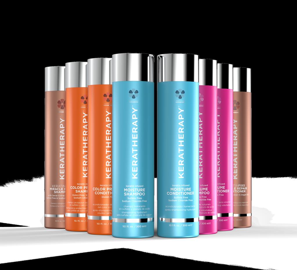 The new face of affordable luxury Keratherapy products are specially-formulated for those seeking exceptional solutions to everyday challenges caused by keratin-deficient hair.