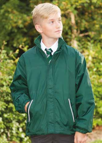 jacket Ref: SS60U 32 /2 34 3 Reversible showerproof jacket Full length zip with concealed pack away hood Unisex 3-in- Jacket Waterproof jacket with taped seams Size 36 S 39 M 43 L 47 XL 5 XXL 57 60 s