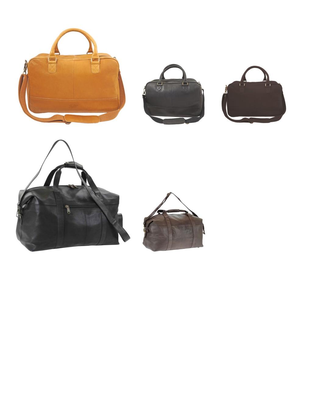 FL#4-438-1H Waxy vachetta leather double handle duffle bag. 12 x 20 x 8.