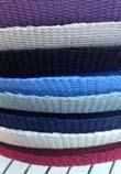 poly-ribbon braid has always offered a depth of Plum, Stone, Black, Hydrangea, Seafoam,