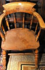 Set of 6 Chippendale style Diningroom Chairs with 2 Carvers to match. 224.