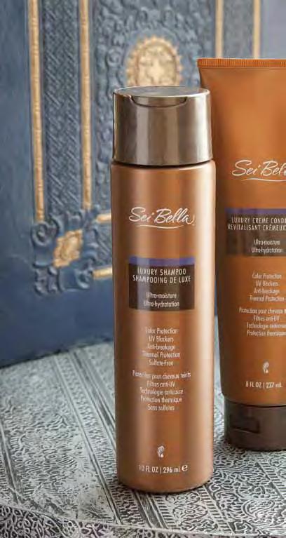 This results in hair that is: ALL Sei Bella Hair Care is SULFATE-FREE to cleanse your hair