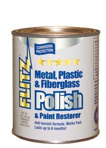 pail Flitz Paste Metal Polish is a concentrated cream that is unequaled in its ability to Clean, Polish, Deoxidize and Protect Brass, Copper, Silverplate, Sterling, Chrome, Stainless Steel, Nickel,