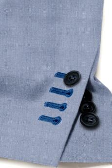 Ocean Blue Herringbone Jacket :Z5-3023703 Trouser :Z5-3023703 Shirt :N-2515238S Tie