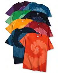 Tie-Dyed - Tone-on-Tone Spiral T- Shirt - 20021 A bold design executed with a subtle touch.