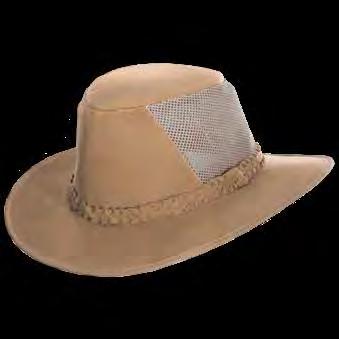 Spring/Summer 2019 OUTDOORSMAN MC354OS-NAT Soaker Aussie with 2 1/2 Brim Perforated Sidewall