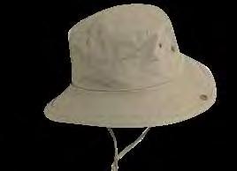 TRACKER BH161-ASST Handmade Since 1921 Rip Stop Cotton Boonie with 3 Brim Side Snaps with Mesh Lining and Chin Cord 3-,