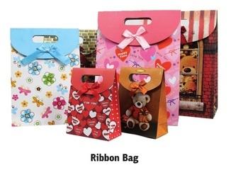 Gift / Recycle Bags Gift Bags High Quality Ribbon