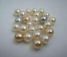Quality of the cultured pearl PEARLS Quality characteristics of cultured pearls as they relate to the producing mollusc Akoya cultured pearl Size: 2-10mm. 6 and 7mm are the most popular.