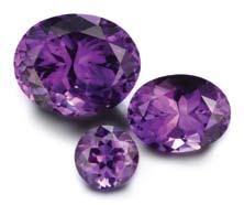 Amethyst Collector amethysts Collectors of amethyst look for depth of the purple colour with red flashes if the gem is cut conventionally.