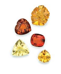 Citrine Collector citrines Collectors of citrine look for a pure yellow or orange colour to begin with.