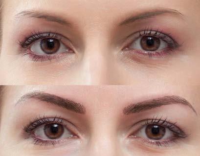 THE procedure After you and your technician agree on the design and if the area is completely numb, the microblading magic will begin.