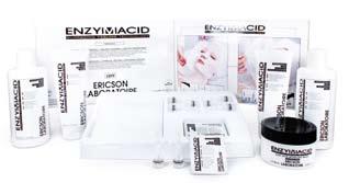 On the other hand, the ENZYM products designed for treatment used by professionals have very high AHA concentrations and contain a 70%-solution of glycolic acid.