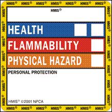 HAZARD WARNING SYSTEMS HMIS AND NFPA The two main hazard warning systems used by manufacturers are the: Hazardous Materials Information System (HMIS) and The National Fire Protection Association