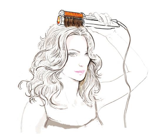 Place the InStyler barrel directly over the root, close the unit and let the barrel rotate for a few seconds. (see illustration) 3.