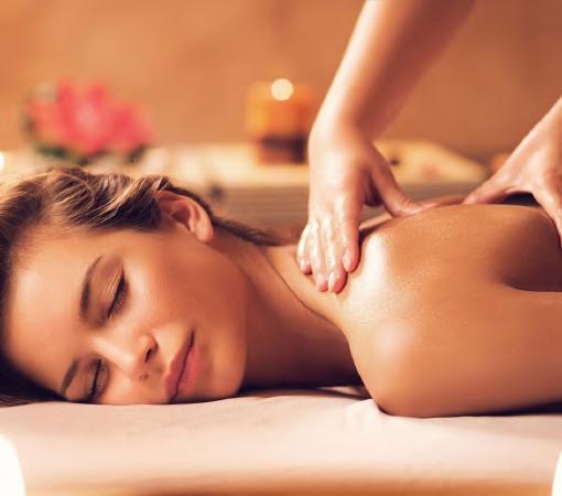 SPA - MASSAGE Relax and unwind with your choice of one of the following 50-minute massages: Deep Tissue Massage: This deep and full body massage helps to relieve muscular tension caused by stress,