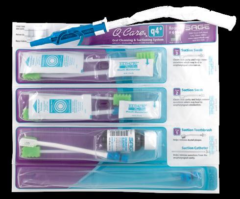 12% (10) Packages of (1) Suction Swab with sodium bicarbonate, (1) Corinz Antiseptic Cleansing and Moisturizing Reorder #6962 0.