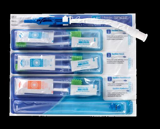 Corinz Antiseptic Cleansing and Moisturizing (2) Packages of (1) Untreated Petite Suction Toothbrush, (1) Untreated Petite Swab 0.