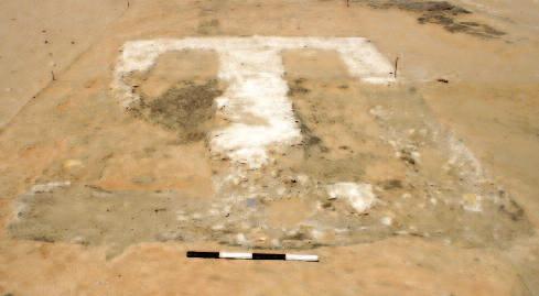 Pendlebury had also suggested that the stela platform was approached from the east via a small mud-brick ramp, traces of which were visible on the desert surface.