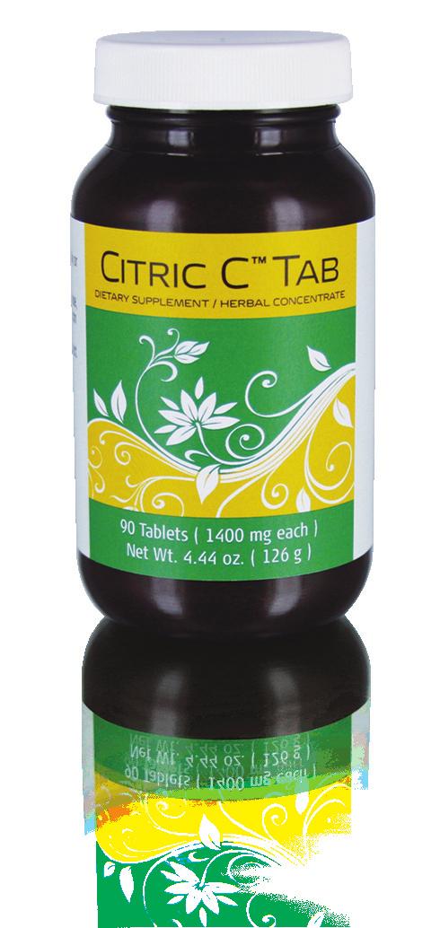 Citric C Tab The primary ingredient in Citric C Tab is vitamin C, a water-soluble vitamin that is necessary for normal growth and