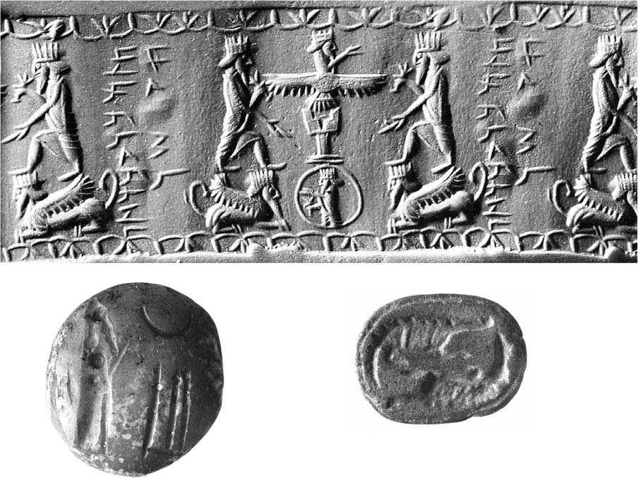 Achaemenid Seals from Sardis and Gordion 331 in Aramaic: Seal of Bn, son of Ztw, (something else).