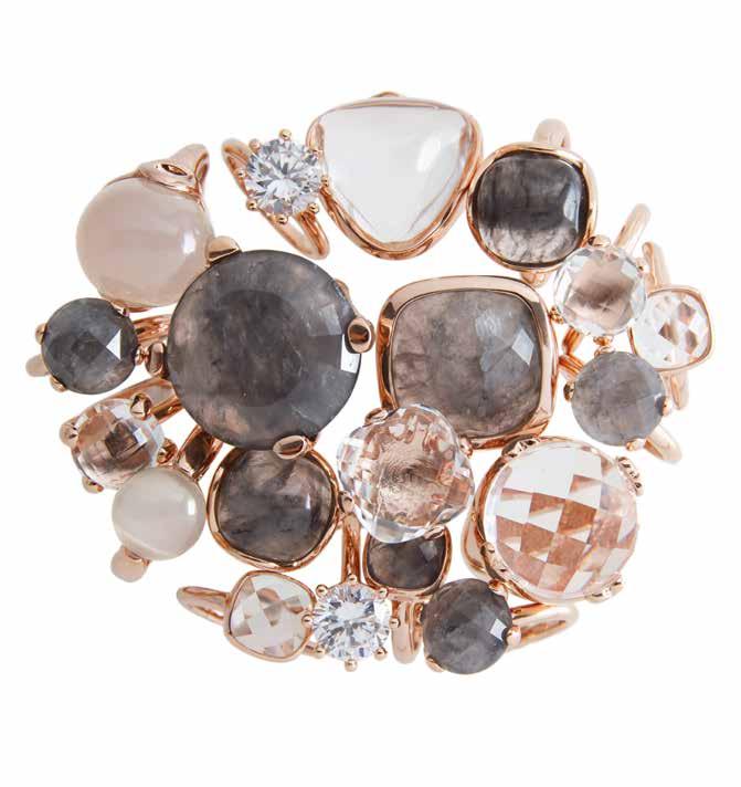 Bronzallure s ring collection is composed by a huge