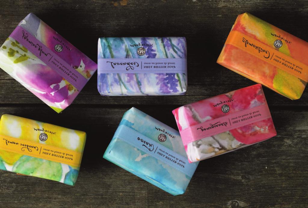 New! Shea Butter Bar Soap Enriched with vitamin E, essential oils and shea butter,