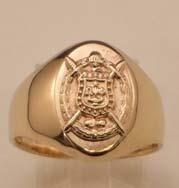 00 10k $365 14k $380 white Gold, $75 Sterling Medium Symbol Ring Item