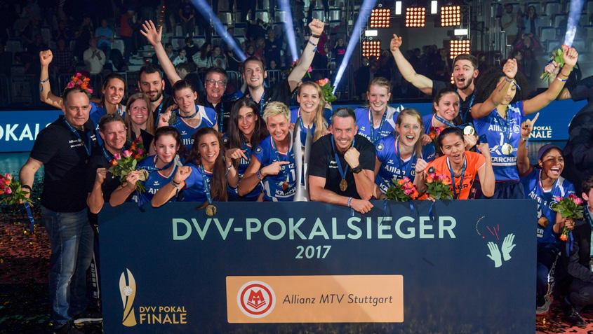 BERLIN RECYCLING VOLLEYS DVV CUP WINNER 2018 VFB