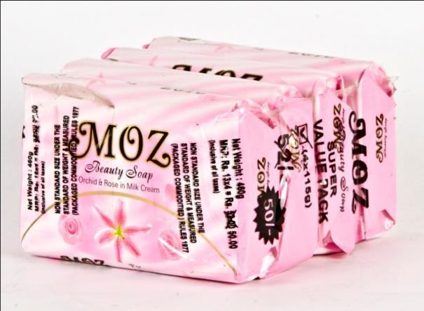 MOZ BEAUTY SOAP Because bathing is an EXPERIENCE! High TFM- Beauty soap. Velvety finish of bar. Feels like a dollop of cream in hand. Appropriate lathering & perfume.
