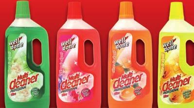 Home Multi cleaner 1000ml Summer blossom, Flower fresh, Spring Fresh, Orange fresh Fresh scented concentrated detergent that
