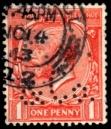 Eight dies are known on stamps