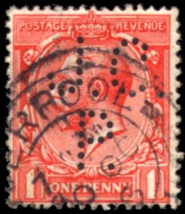 The die is known used from c1913 (earliest date known is 21st October 1913), but the dispatch