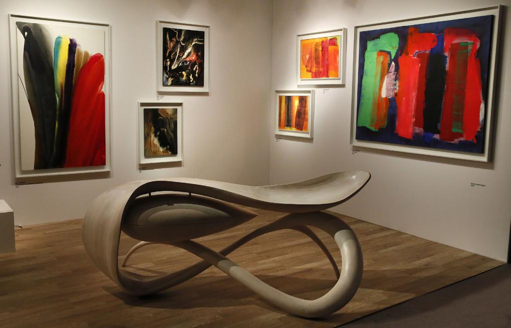Galerie Diane de Polignac, Paris "We organized our display in the spirit of what our collectors do now. They buy Rothko and Warhol to go with their Eighteenth Century furniture,?