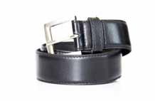 CORP-LS-LOUNGE-WH-STRIP Leather Belt