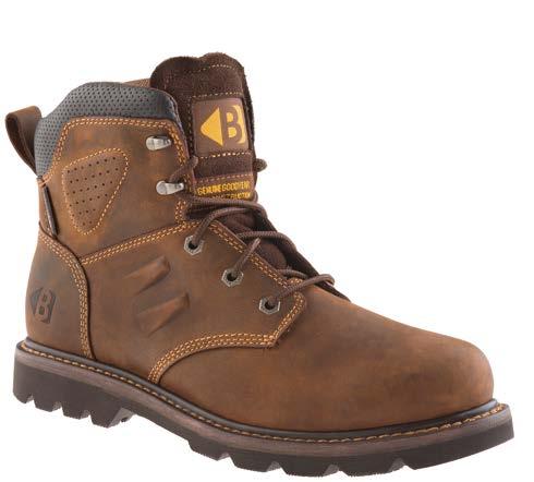 Goodyear Non-safety B1800 Non-safety lace boot RSP 70.45 (+VAT) B1400 Buckflex Non-safety dealer boot Chocolate Oil Leather RSP 69.