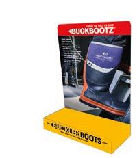 15 BBZ6000 OR Knee boot Orange/Blue Hi-viz lining rolls down for extra safety 5mm Neoprene with 