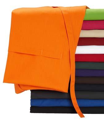 Adjustable neck, front pocket, back towel loop, 86cm x 70cm RED FOREST