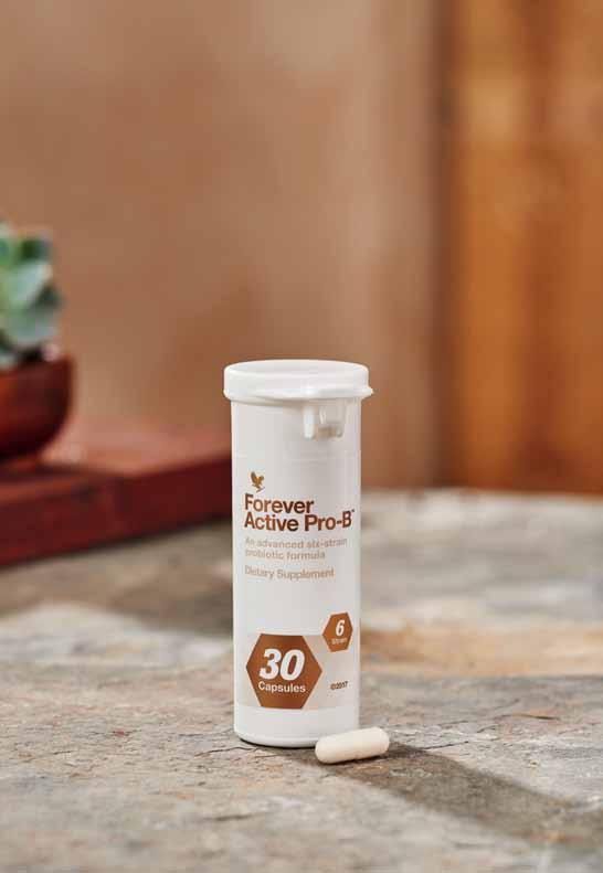 Nutritional Nourish Forever Active Pro-B Now featuring over 8 billion CFU of probiotics, Forever Active Pro-B includes clinically studied probiotics in a proprietary balanced blend of six strains to