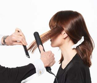 Overdirect the hair straight out from where the hair lives; this will create natural lift and