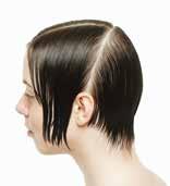 Adjust the degree of weight/graduation to suit the individual hair density, hair