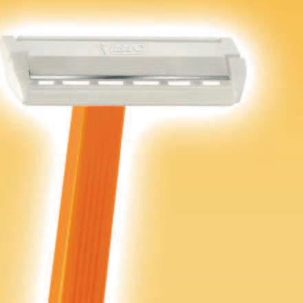 POINTS OF DIFFERENTIATION One blade for easy cleaning. The BIC iconic shaver.