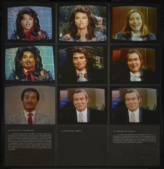 series TV Network Newswoman Videograms, 1984