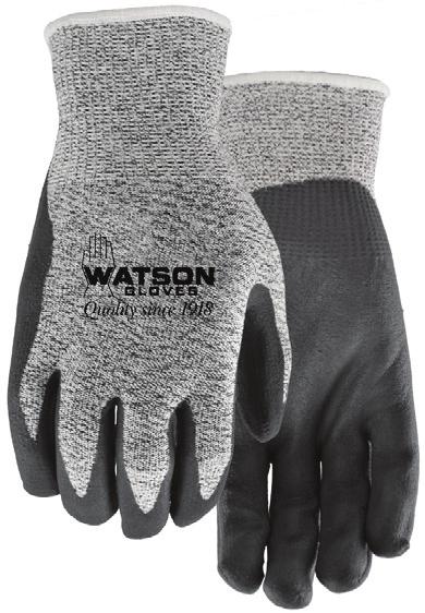 lightly textured finish, nylon seamless knit shell, extended snug-fitting wrist Recreation 9502 North of 49 T