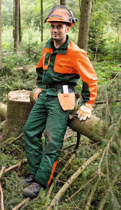 Then breeze has disappeared, that's when forestry work is at you'll already know the benefits of hard-wearing STIHL its toughest. Made from light, breathable fabrics, the STANDARD protective clothing.