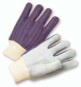 cowhide CONSTRUCTION MASONRY AGRICULTURE IRON/STEEL WORK MINING TRANSPORTATION ELECTRICAL CONTRACTORS WOODWORKING leather palms Select and Standard Shoulder Leather Palm Gloves with Knit Wrist Style