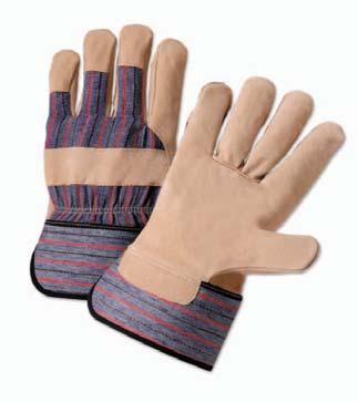leather palms specialty/high visibility MASONRY AGRICULTURE IRON/STEEL WORK WAREHOUSE WOODWORKING ROAD CONSTRUCTION RAILROAD WORK Specialty Leather Palm Gloves Reinforced leather on knuckle, full