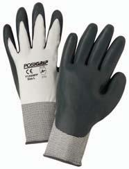 abrasionresistant nitrile-coated knit MATERIAL HANDLING MAINTENANCE MANUFACTURING MACHINERY ASSEMBLY Nitrile-Coated Gloves The comfort and dexterity of a nylon shell, with added abrasion and chemical