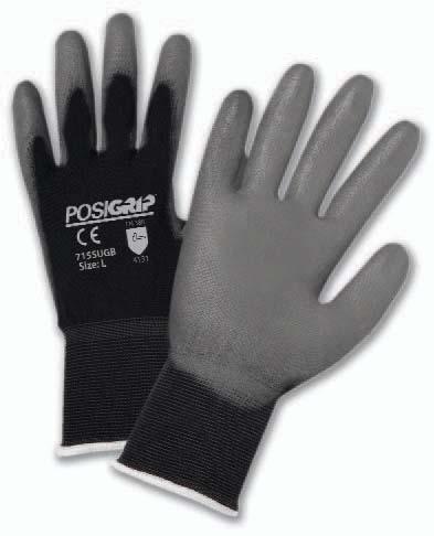 polyurethane-coated knit MATERIAL HANDLING MAINTENANCE MANUFACTURING MACHINERY ASSEMBLY abrasionresistant Polyurethane-Coated Gloves